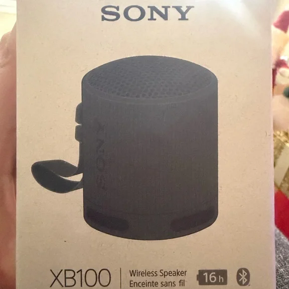 Sony SRS-XB100 Wireless Bluetooth PortableTravel Speaker Black